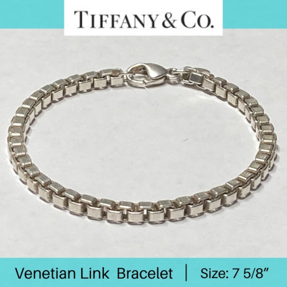 Tiffany’s & co. Venetian Link Bracelet 925 Authentic